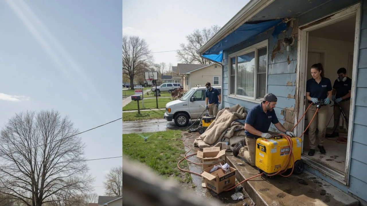 Basement Flood Cleanup in Miamisburg, OH near me